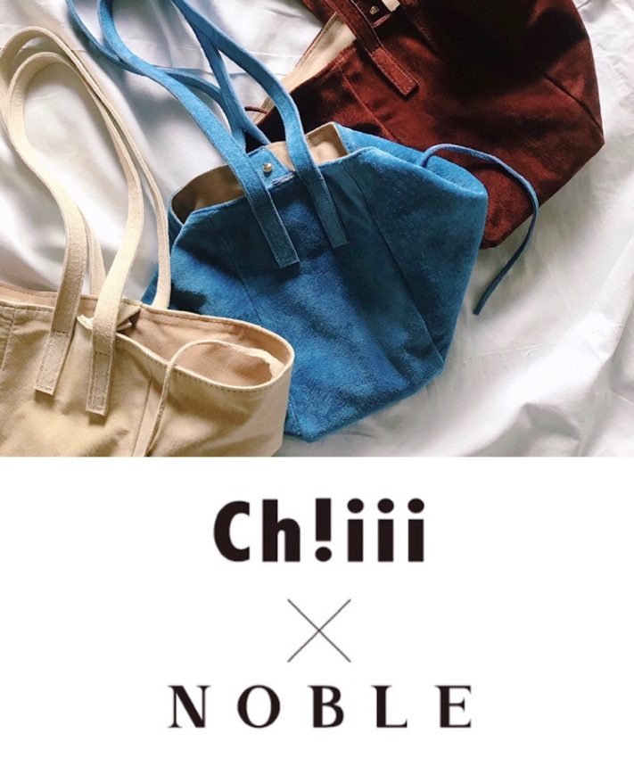 本日！待望の「ch!iii」NOBLEに登場！！