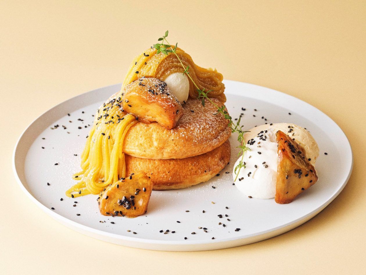 【9月限定】長崎県五島市産“安納芋”のスイートポテトモンブランクリームパンケーキ