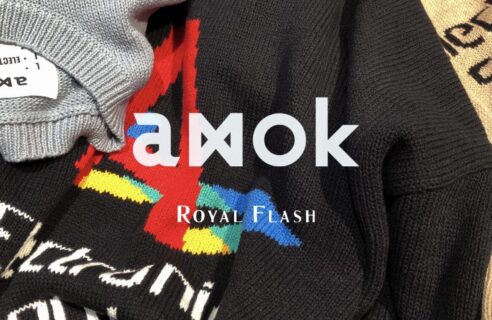 【amok / アモク】”Exclusive Knit L/S”
