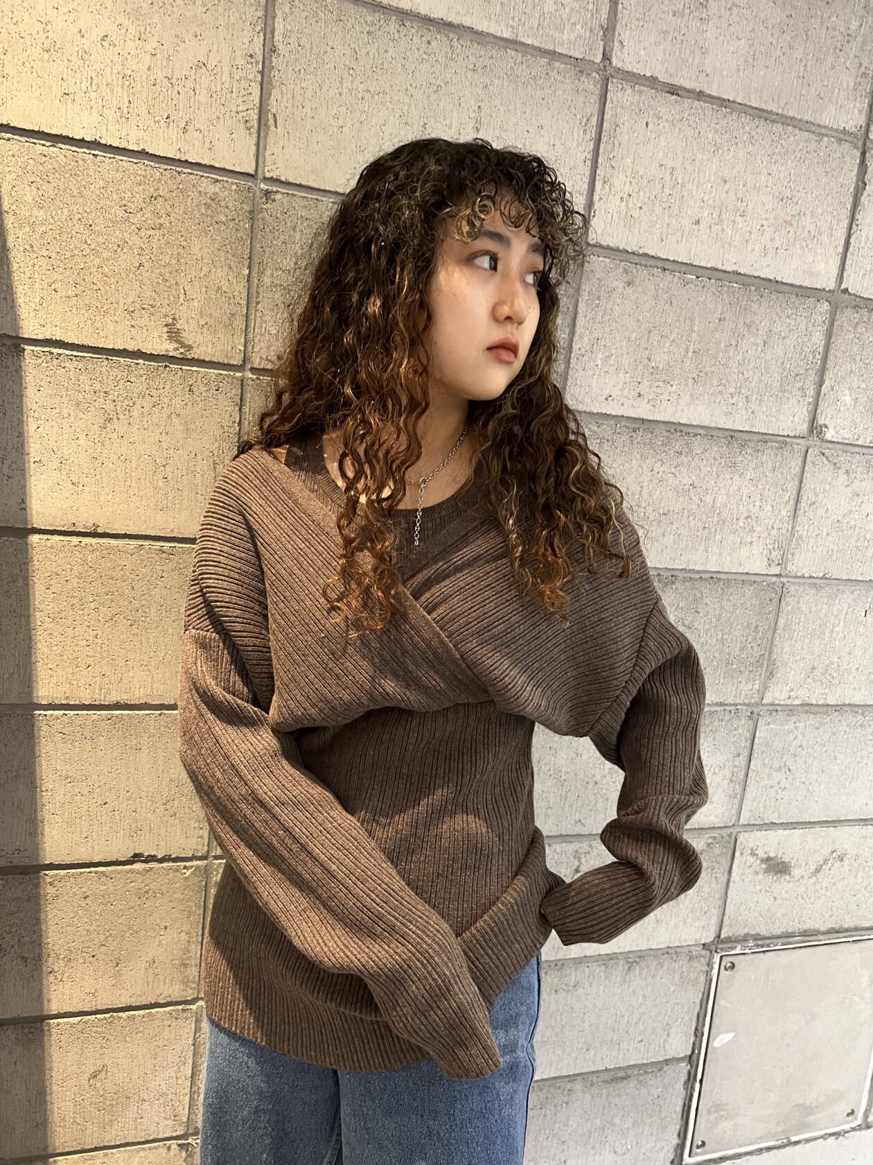 CLANE CACHE COEUR LAYER KNIT TOPS-