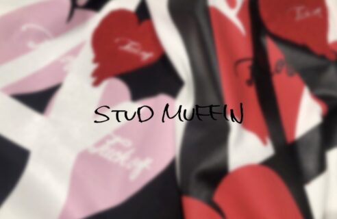 【STUD MUFFIN / スタッド マフィン】”HEART×6 LA L/S TEE”