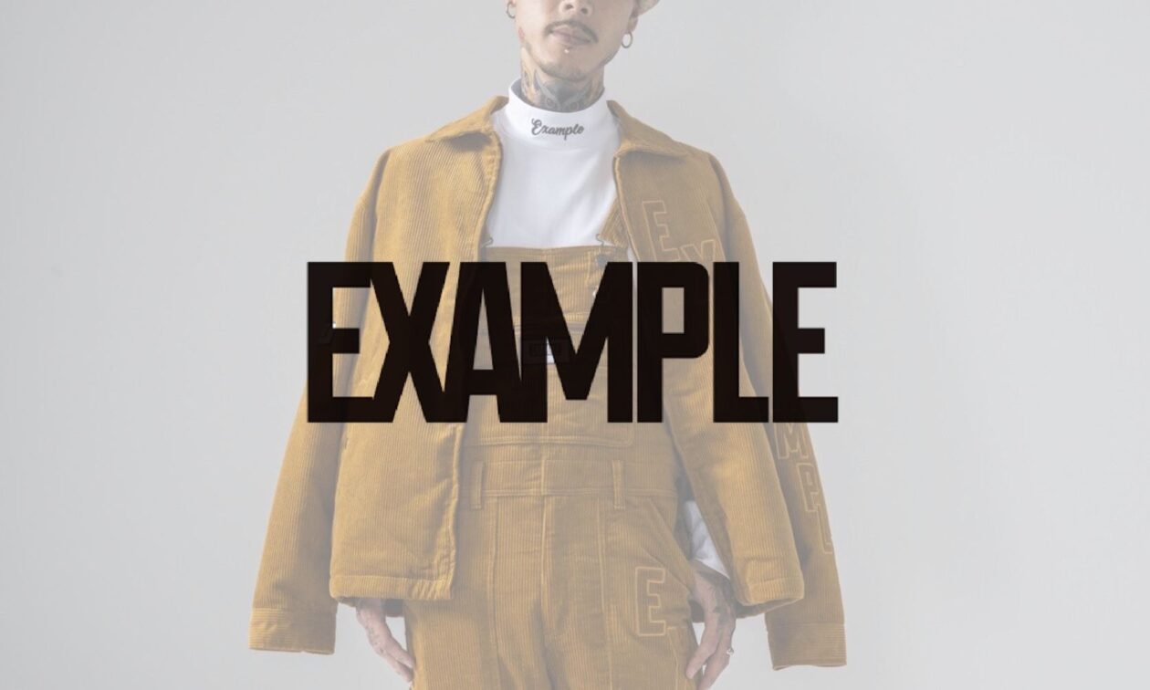 【EXAMPLE / イグザンプル】”CORDUROY SWING TOP”