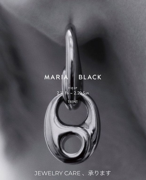 【MARIA BLACK】pop-up