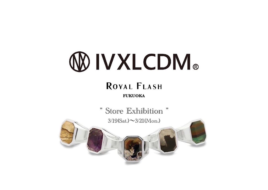 【IVXLCDM / アイブイエックスエルシーディーエム】” Store Exhibition 最終日 “