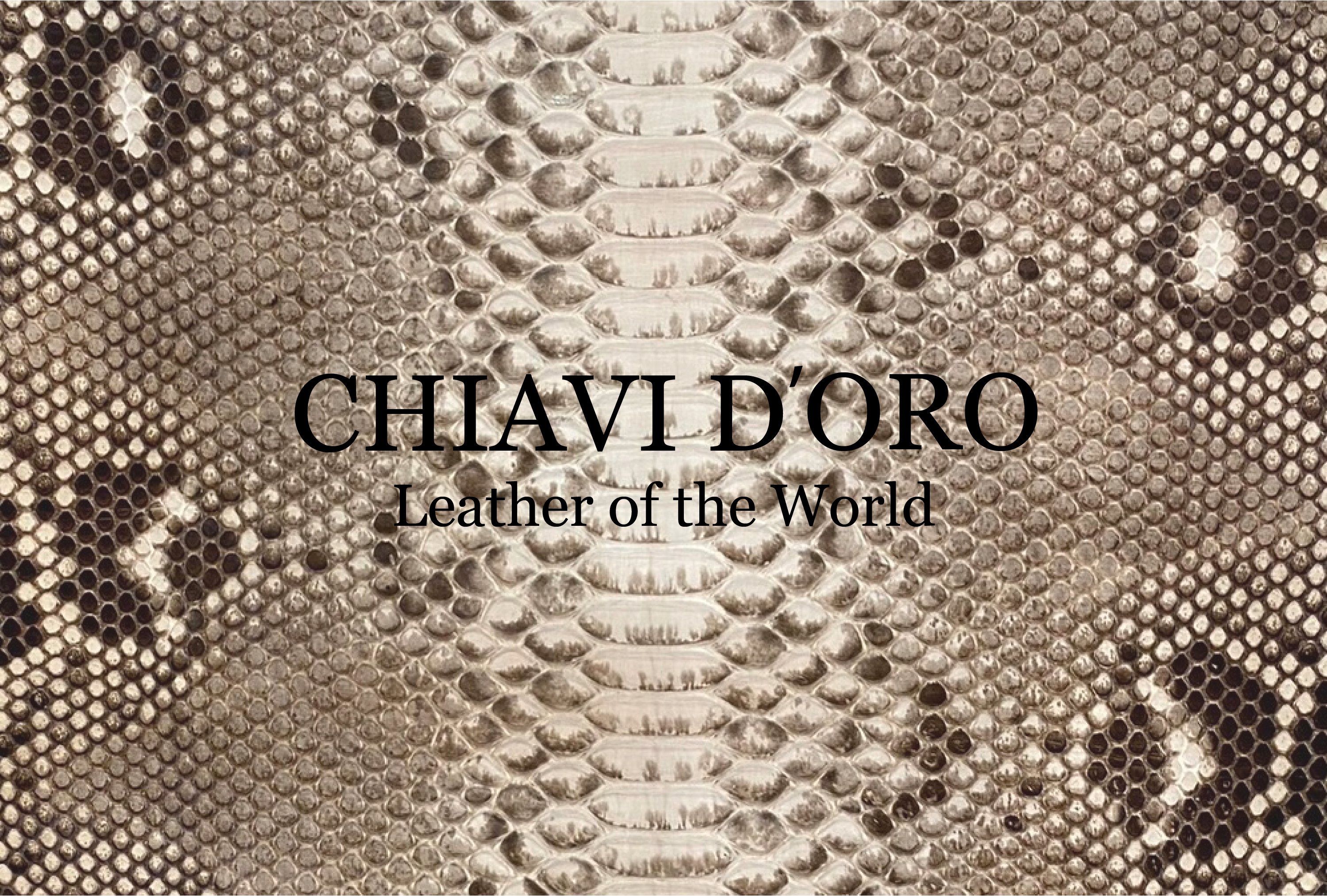 素材と製法にこだわったレザーコレクション「CHIAVI D’ORO」が　　　　2023年1月21(土)NEW OPEN！！