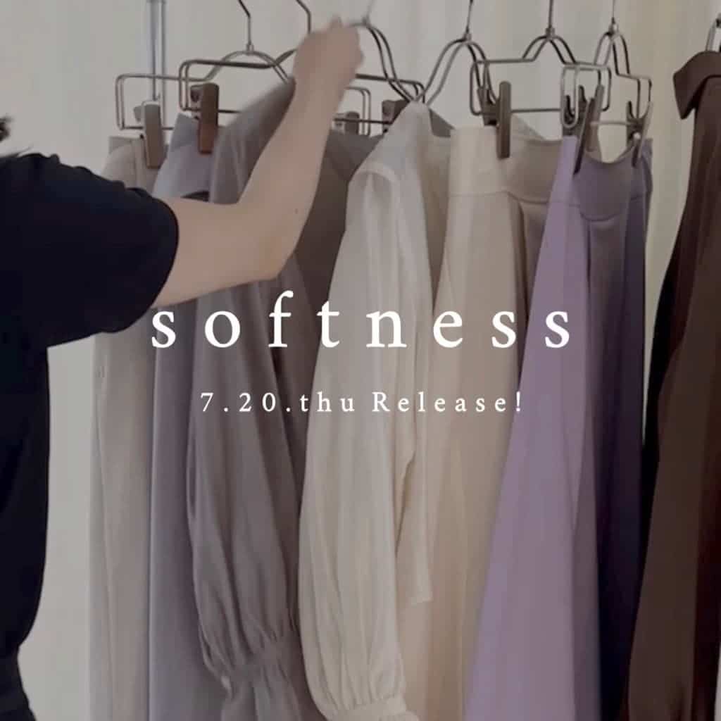”softness“発売！