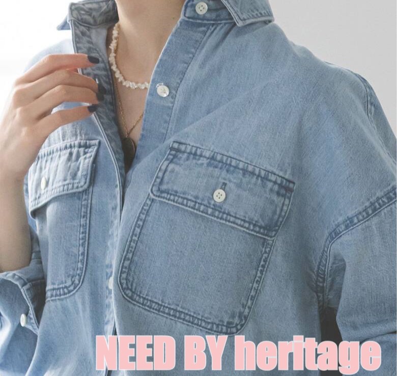 “NEED BY heritage”入荷👖✨