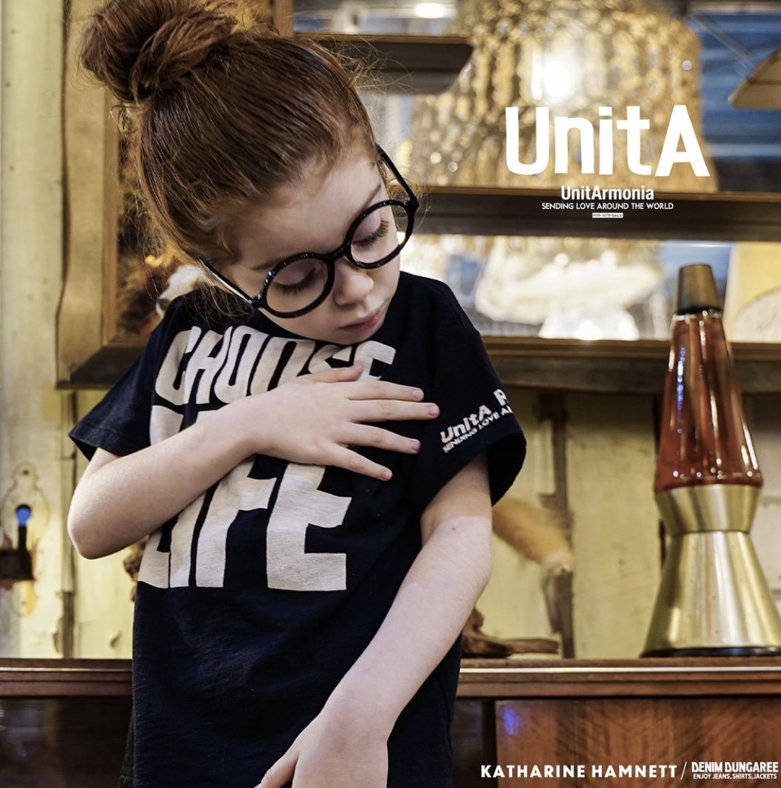 ★ﾃﾝｼﾞｸ UnitA KHTHARINE HAMNETT TEE★