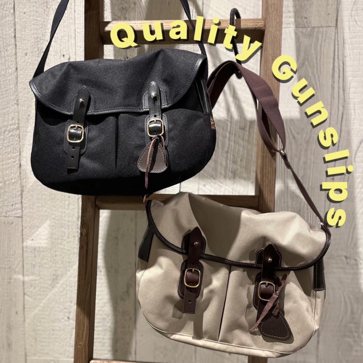 “Quality Gunslips” SHOULDER BAG