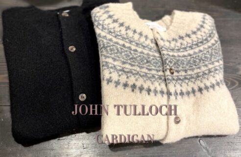 “JOHN TULLOCH” HEAVY BRUSH CARDIGAN