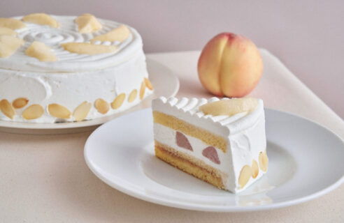 ふんわり、しあわせ、白桃とくちどけの時間。