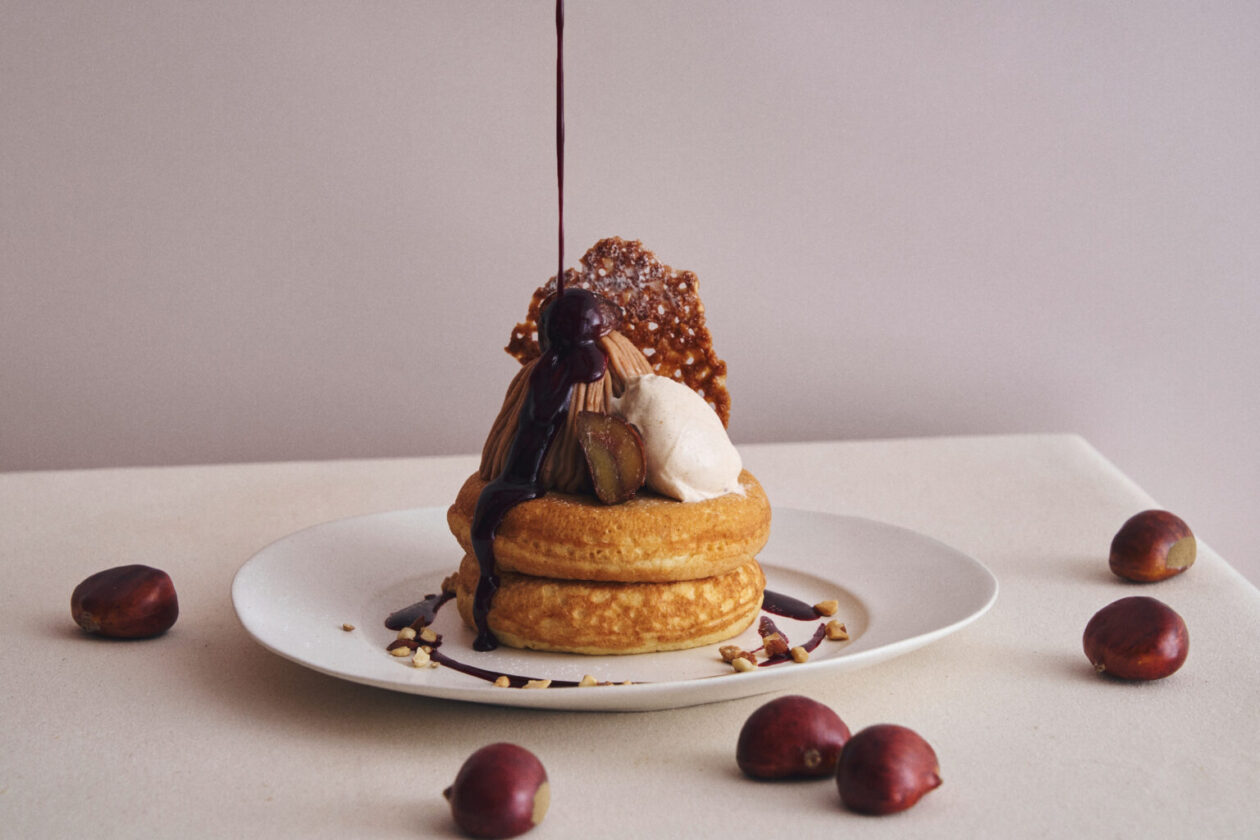 やさしく溶ける、栗とプラリネの余韻。 酸味がそっと灯す、秋の深まり。