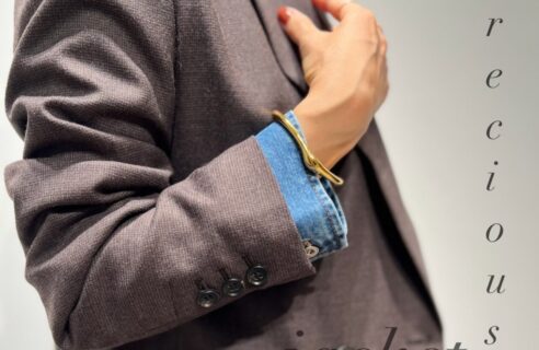 オーガンジーWボタンロングジレ Noble（ノーブル）の「オーガンジーWボタンロングジレ◇（その他