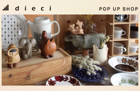 dieci POP UP SHOP　11/1～11/24