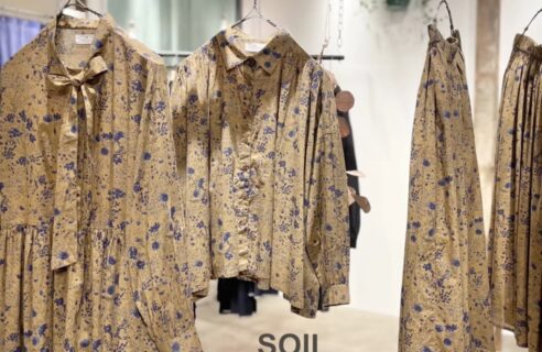 “SOIL” 60s CAMBRIC FLOWER PRINT