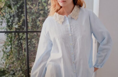 IKUKO 無地ダブルガーゼナイティ