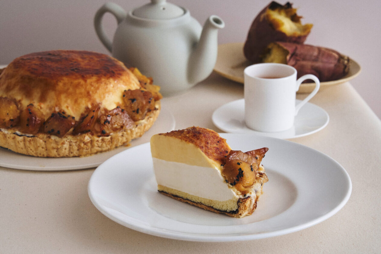 カリとろブリュレに、とけ合うおいも。あまい記憶は、“蜜芋”と一緒に焦がして。“蜜芋”とブリュレ、最強の秋タッグ。