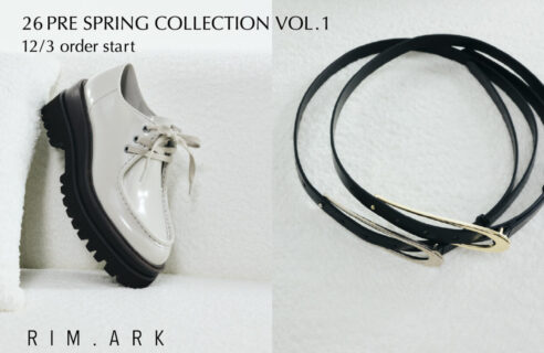 RIM.ARK 【12/3 order start new item3】
