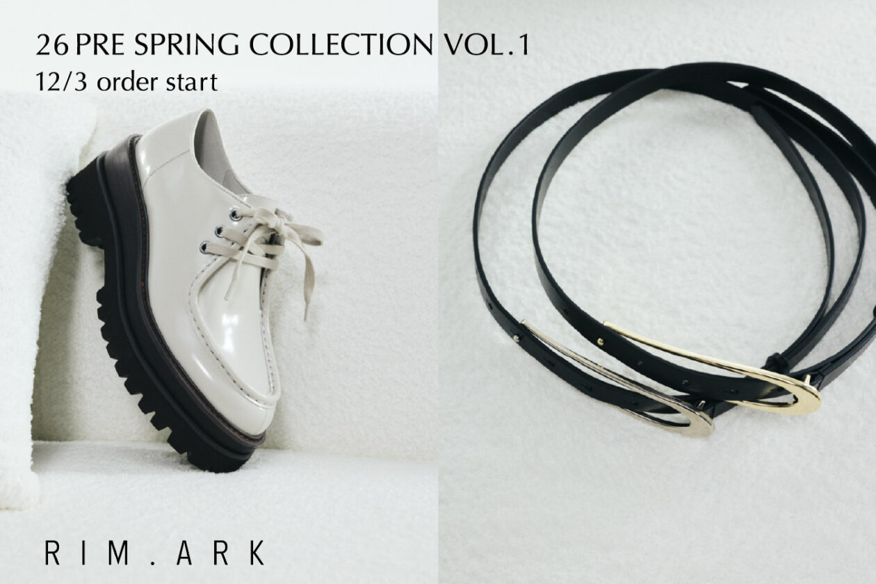 RIM.ARK 【12/3 order start new item3】