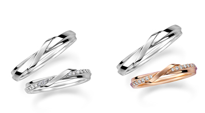 新作マリッジリング“BOWLINE”