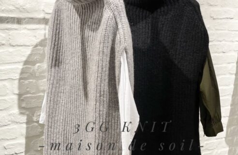 “maison de soil” 3GG KNIT