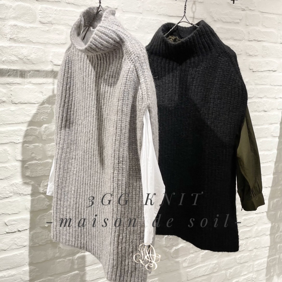 “maison de soil” 3GG KNIT