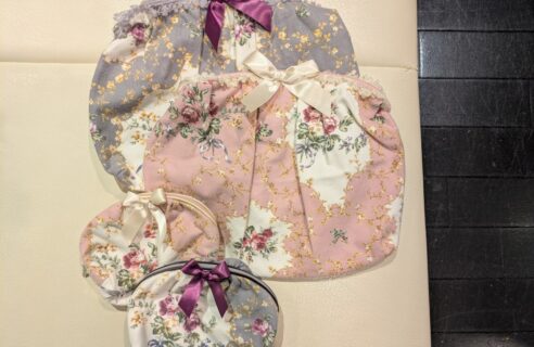 ネル素材の小物