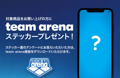 【team arenaステッカープレゼント🎁】