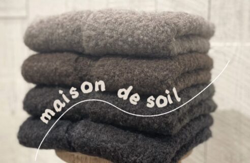 “maison de soil” 3GG BOUCLE KNIT
