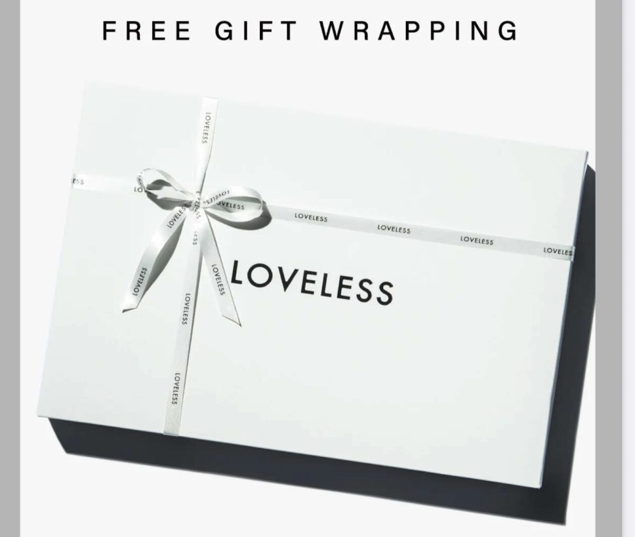 【FREE GIFT WRAPPING】キャンペーン中