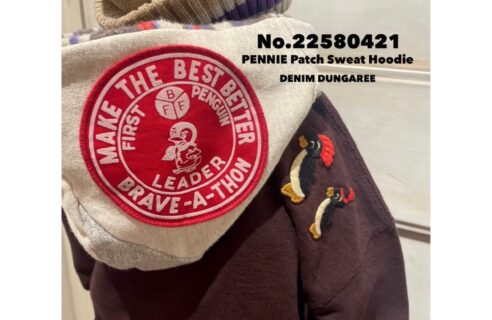 ★ウラケ PENNIE ワッペンパーカー★