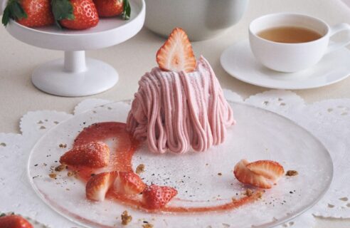 ◆ 「“あすかルビー”いちご × ミルクティーの生モンブラン」が新登場！