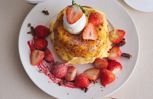 ◆ 希少いちご“あすかルビー”と濃厚ブリュレを、もっと贅沢に。