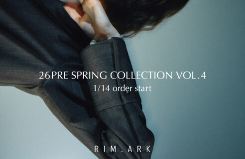 RIM.ARK 【1/14- order start new items Vol.2】