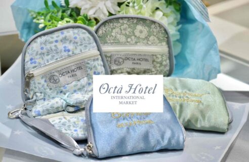★大人気Octa Hotel Original 刺繍ポーチ入荷のお知らせ★