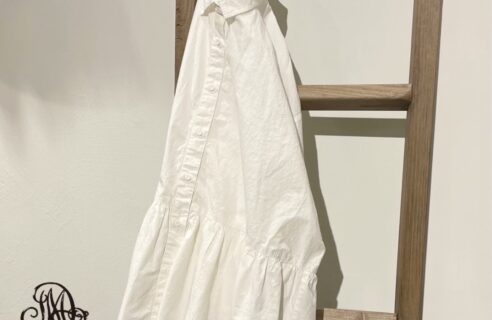 “maison de soil” 60s ORGANIC POPLIN PLAIN