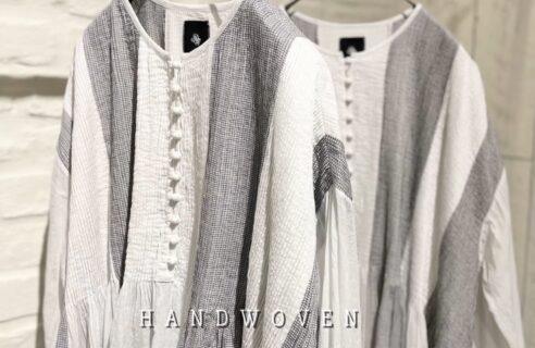 “maison de soil” HANDWOVEN COTTON PATCHWORK