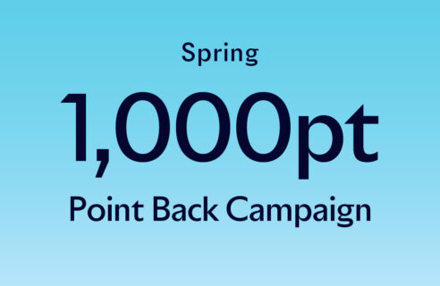 【翌月使える1,000ポイント】Spring 1,000pt Back Campaign 開催中！