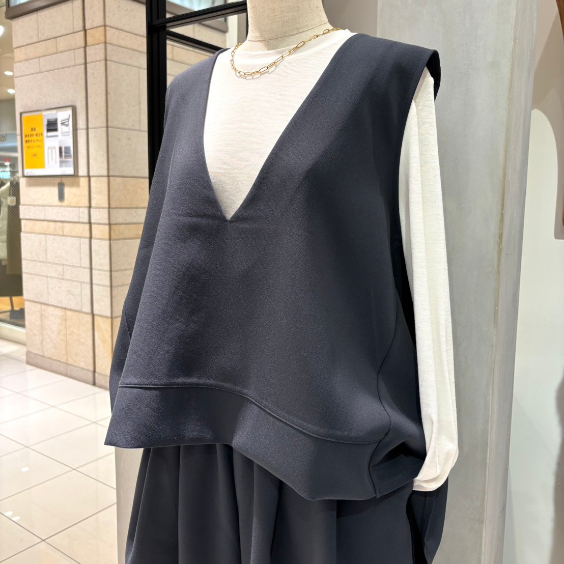 「セットアップにもなるベスト」