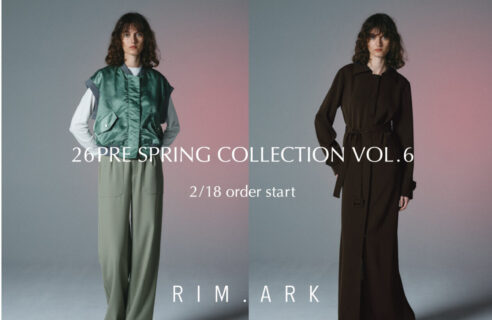 RIM.ARK 【2/18- order start new items Vol.1】