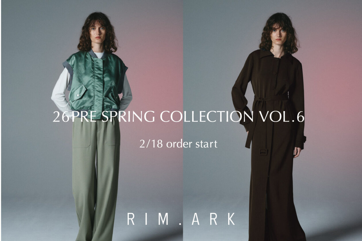 RIM.ARK 【2/18- order start new items Vol.1】