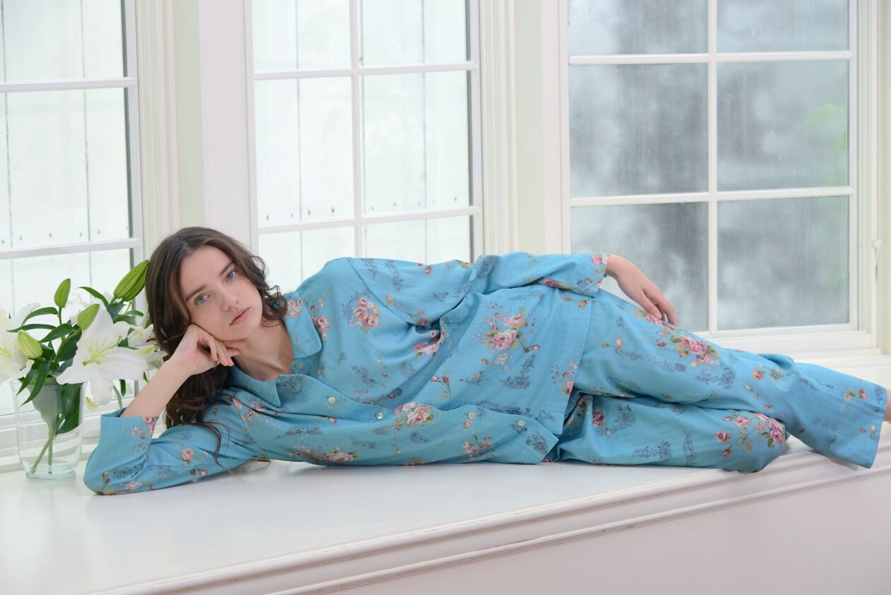 ダブルガーゼのナイティ