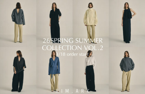 RIM.ARK 【3/18- order start new items Vol.2】