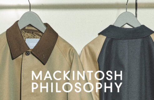 【MACKINTOSH PHILOSOPHY】スプリングコート特集