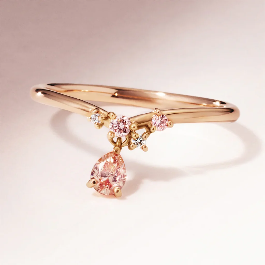 【新作】ピンクダイヤモンドの桜吹雪