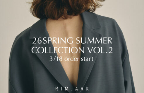 RIM.ARK 【3/18- order start new items Vol.1】