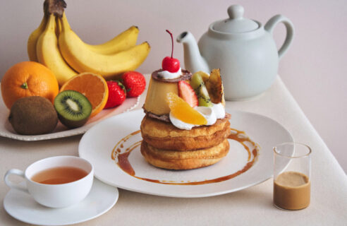 “フレッシュ果実 × 茶葉”をテーマにした、ビブリオテークの春デザートフェア『春、果実とお茶と。』開催!!