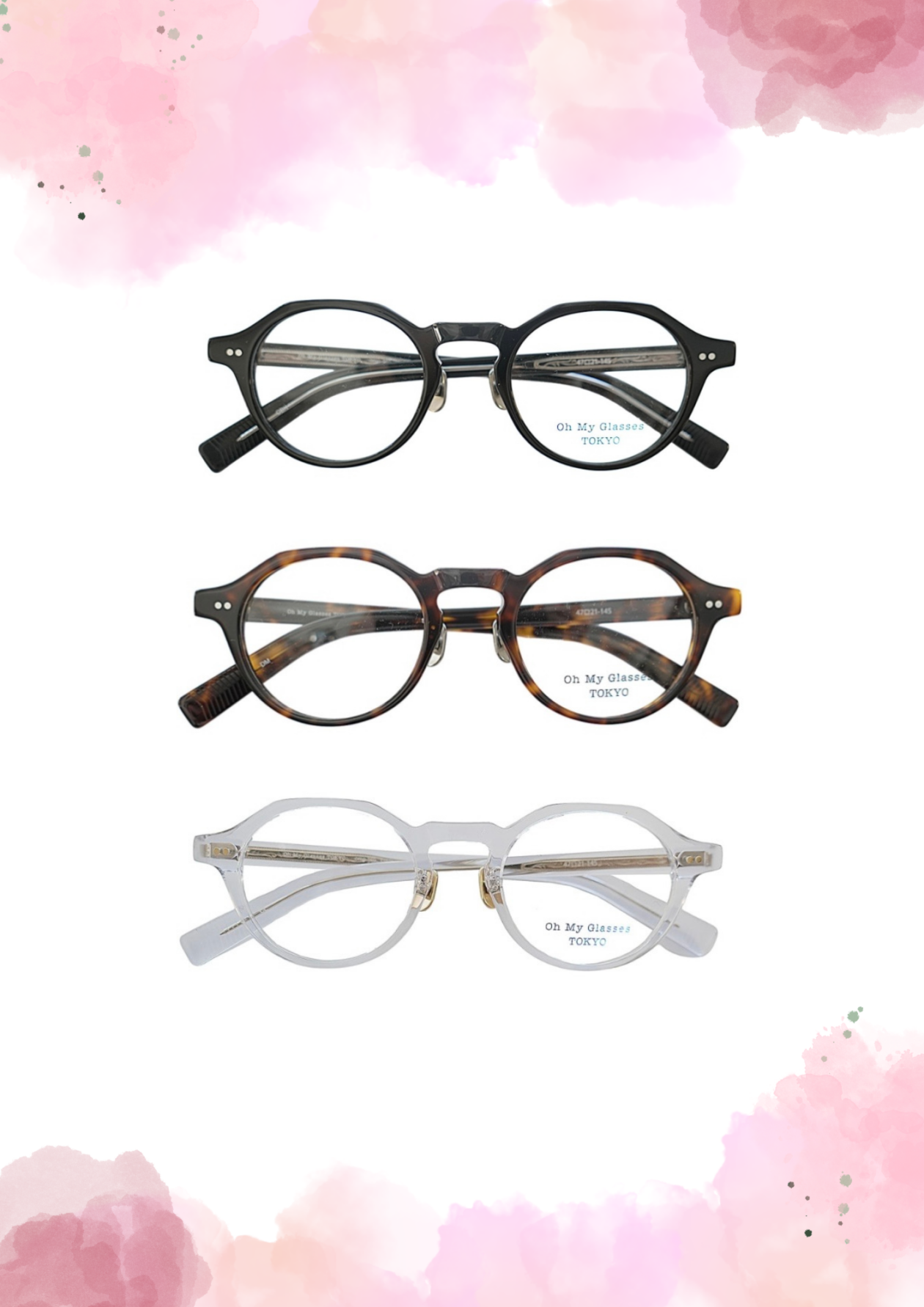 新作の眼鏡のご紹介