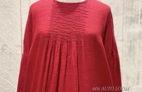 “maison de soil” 60s AUTO LOOM LINEN/COTTON PLAIN