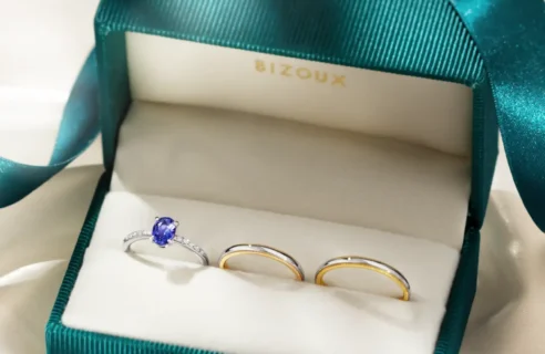 唯一無二の宝石から作る カラーストーンの婚約指輪